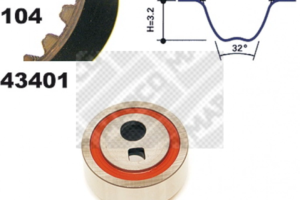 Timing Belt Kit (23401)