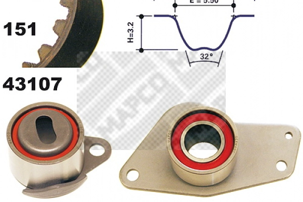 Timing Belt Kit (23112)