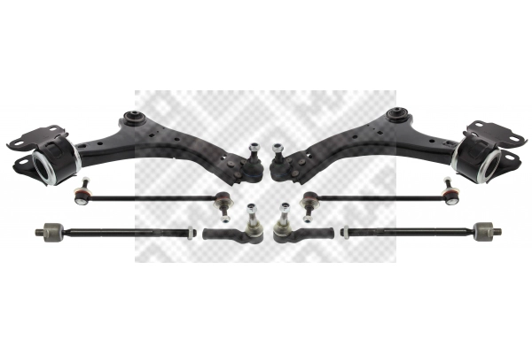 Control/Trailing Arm Kit, wheel suspension (53620)