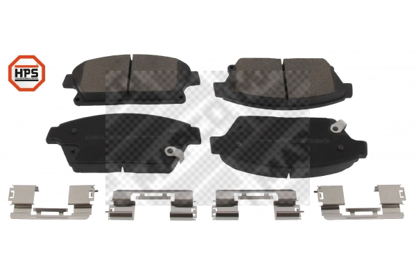 Brake Pad Set, disc brake (6958HPS)