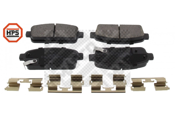 Brake Pad Set, disc brake (6957HPS)