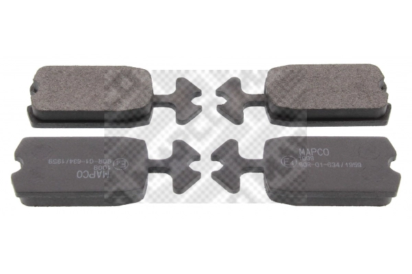 Brake Pad Set, disc brake (6046/1)