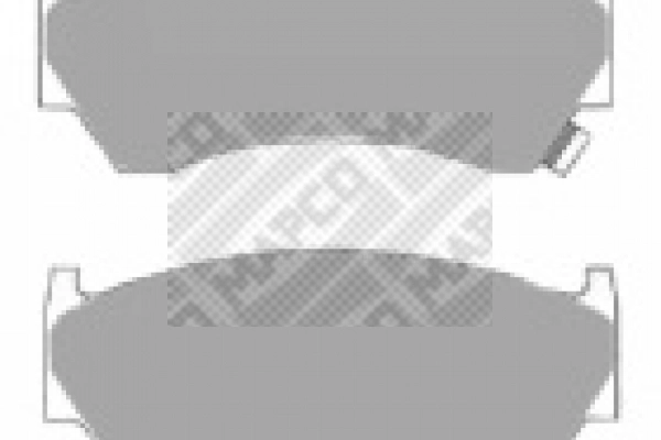 Brake Pad Set, disc brake (6507)