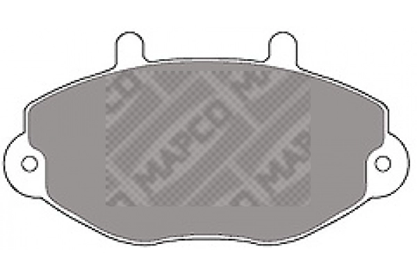 Brake Pad Set, disc brake (6381)