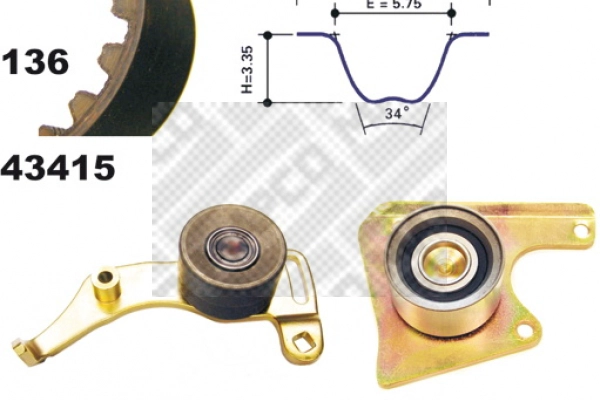 Timing Belt Kit (23415)