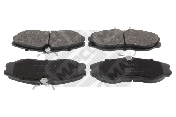 Brake Pad Set, disc brake (6724)