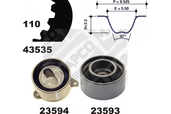 Timing Belt Kit (23535)