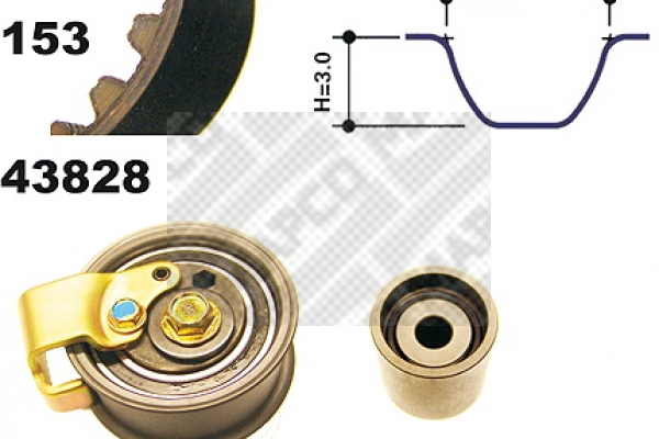 Timing Belt Kit (23828)