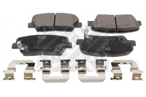 Brake Pad Set, disc brake (6019)