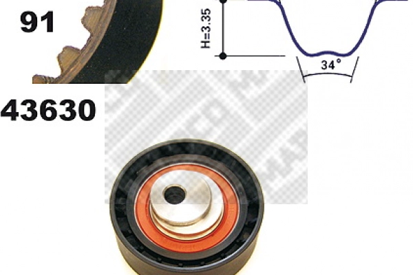 Timing Belt Kit (23636)