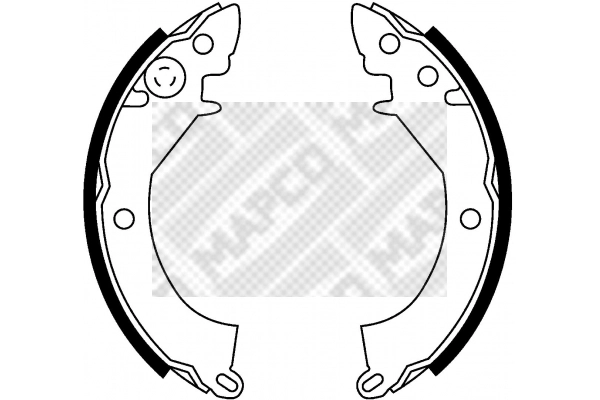 Brake Shoe Set (8553)