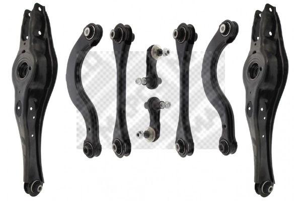 Control/Trailing Arm Kit, wheel suspension (53861)