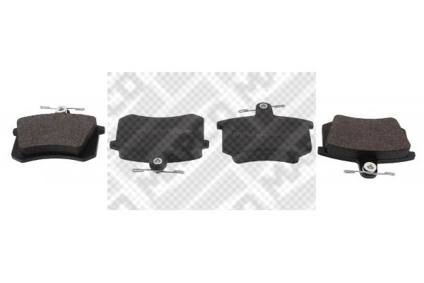 Brake Pad Set, disc brake (6314)