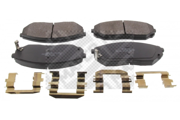 Brake Pad Set, disc brake (6741)