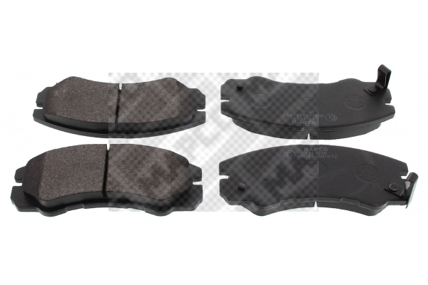 Brake Pad Set, disc brake (6542)