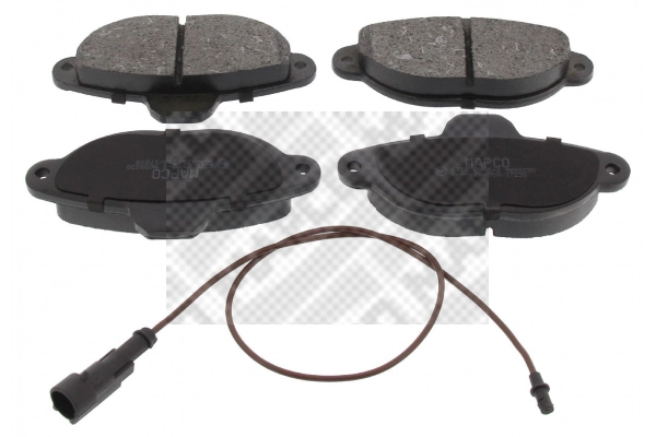 Brake Pad Set, disc brake (6375)