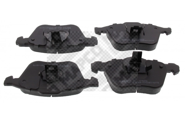 Brake Pad Set, disc brake (6886)