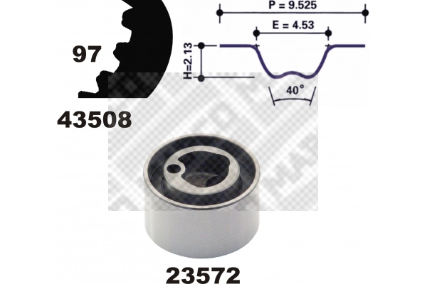 Timing Belt Kit (23508)