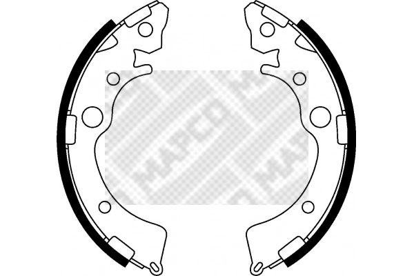 Brake Shoe Set (8523)