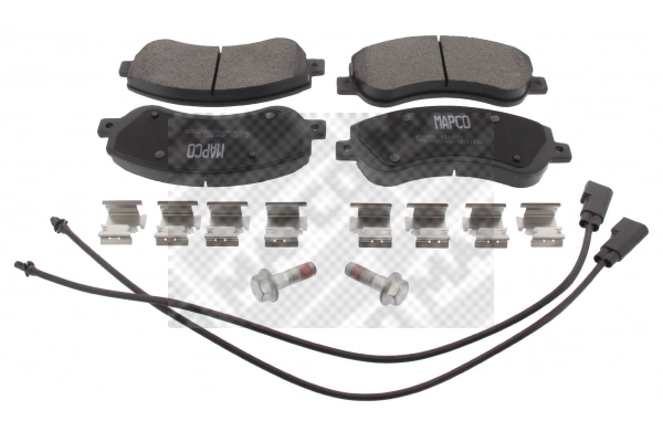 Brake Pad Set, disc brake (6856)