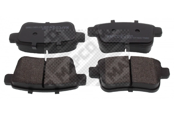 Brake Pad Set, disc brake (6928)