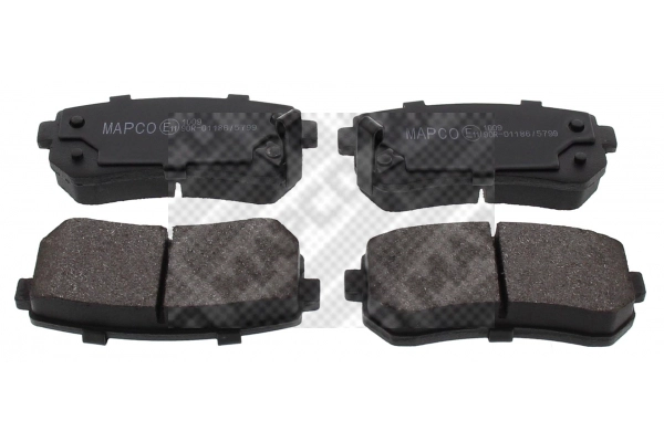 Brake Pad Set, disc brake (6922)