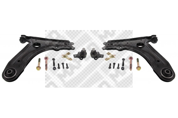 Control/Trailing Arm Kit, wheel suspension (53855)