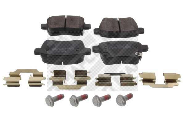 Brake Pad Set, disc brake (6682)