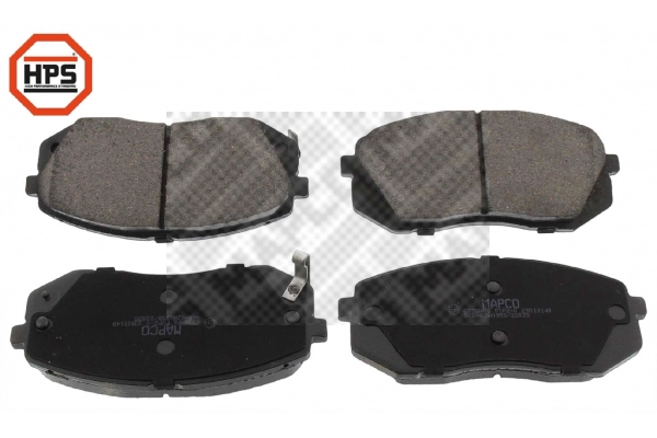 Brake Pad Set, disc brake (6938HPS)