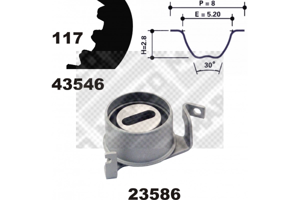 Timing Belt Kit (23546)