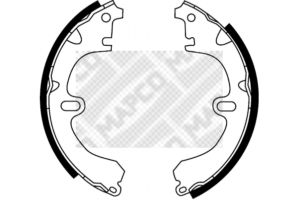 Brake Shoe Set (8551)