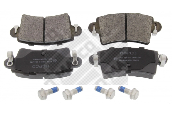 Brake Pad Set, disc brake (6760)