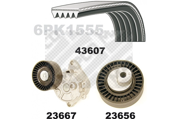 V-Ribbed Belt Set (23610)