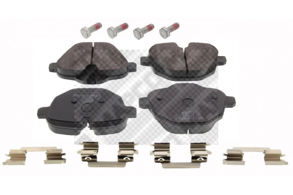 Brake Pad Set, disc brake (6628)