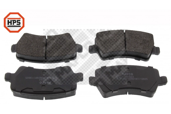 Brake Pad Set, disc brake (6974HPS)