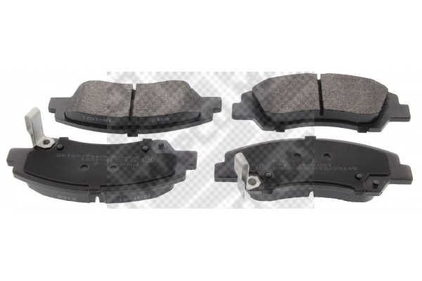 Brake Pad Set, disc brake (6912)