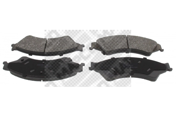 Brake Pad Set, disc brake (6679)