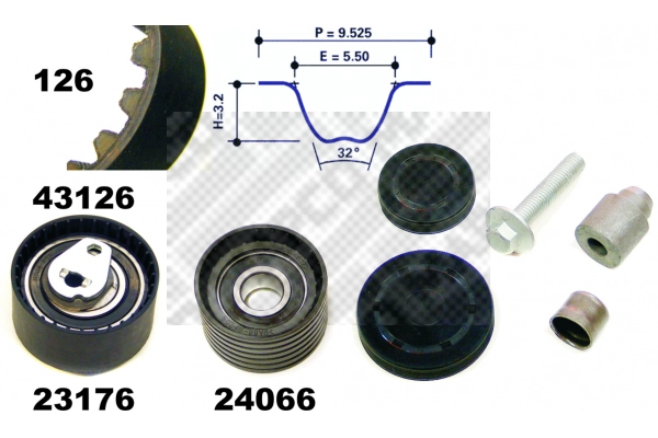 Timing Belt Kit (23136)
