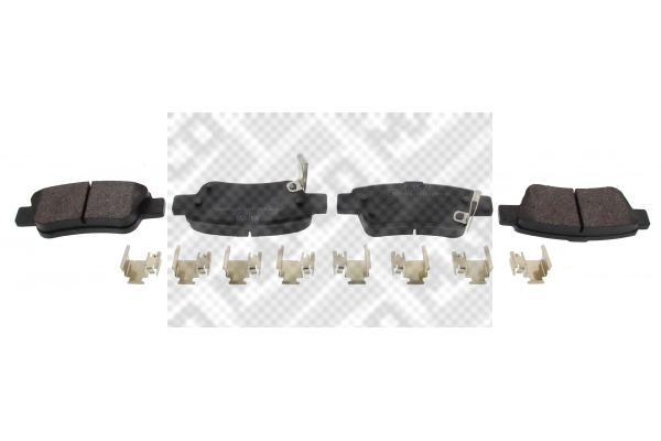 Brake Pad Set, disc brake (6964)
