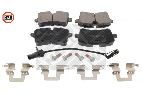 Brake Pad Set, disc brake (6666HPS)
