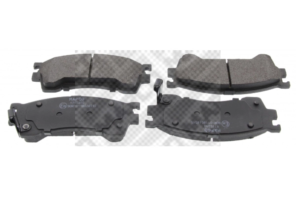 Brake Pad Set, disc brake (6657)