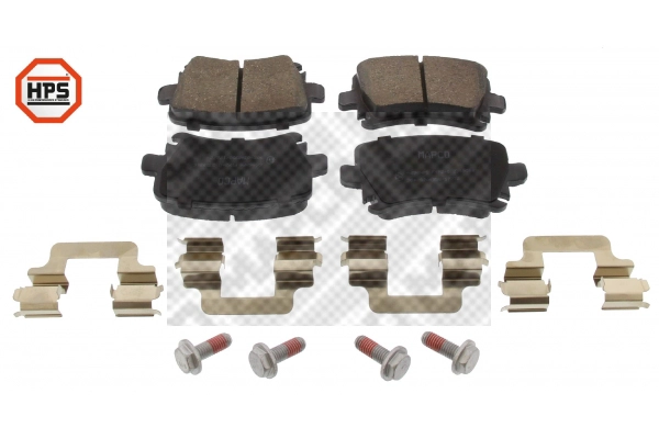 Brake Pad Set, disc brake (6696HPS)