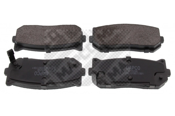 Brake Pad Set, disc brake (6739)