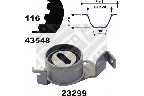 Timing Belt Kit (23548)