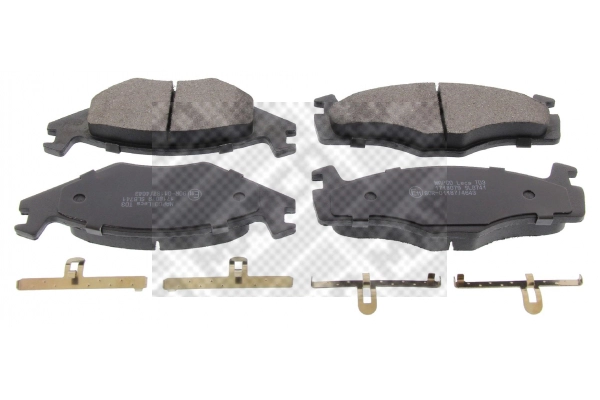 Brake Pad Set, disc brake (6210/2)