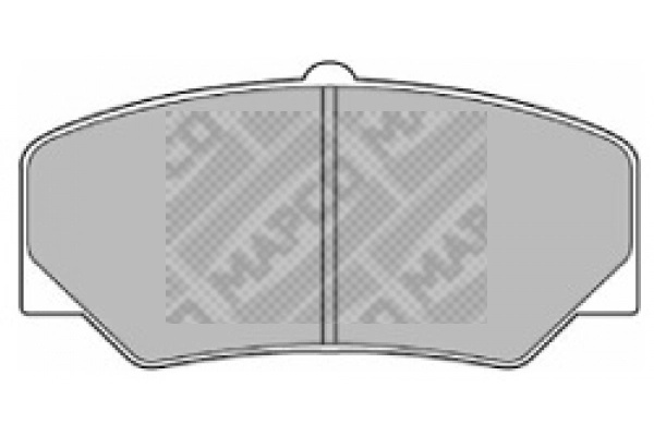 Brake Pad Set, disc brake (6274)