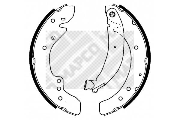 Brake Shoe Set (8029)
