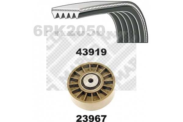 V-Ribbed Belt Set (23919)