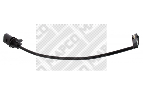 Warning Contact, brake pad wear