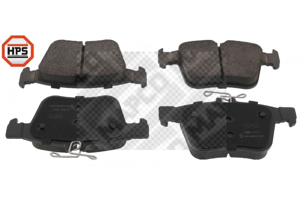 Brake Pad Set, disc brake (6675HPS)